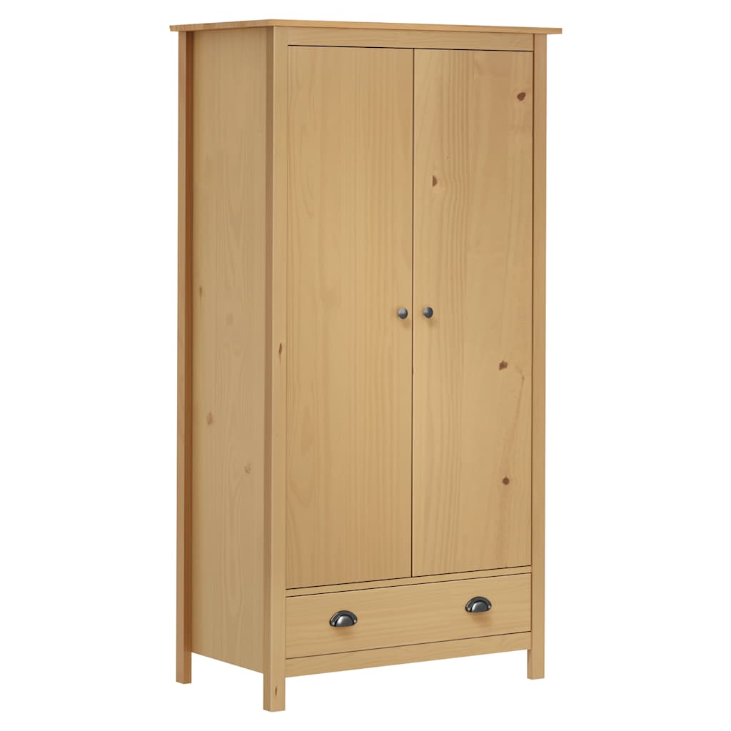 Moderner Kleiderschrank - Schlafzimmerschrank - Garderobenschrank - 89 x 170 cm
