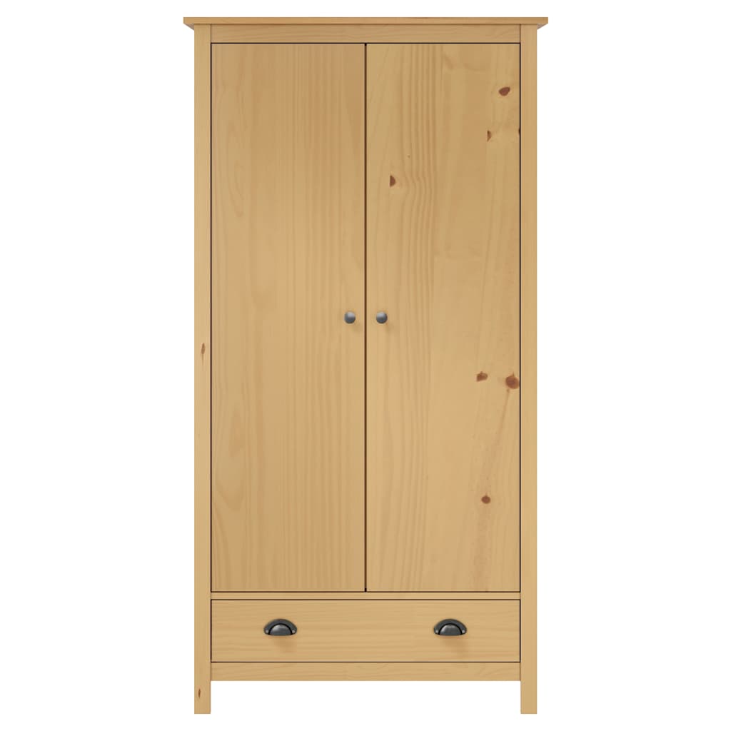 Moderner Kleiderschrank - Schlafzimmerschrank - Garderobenschrank - 89 x 170 cm