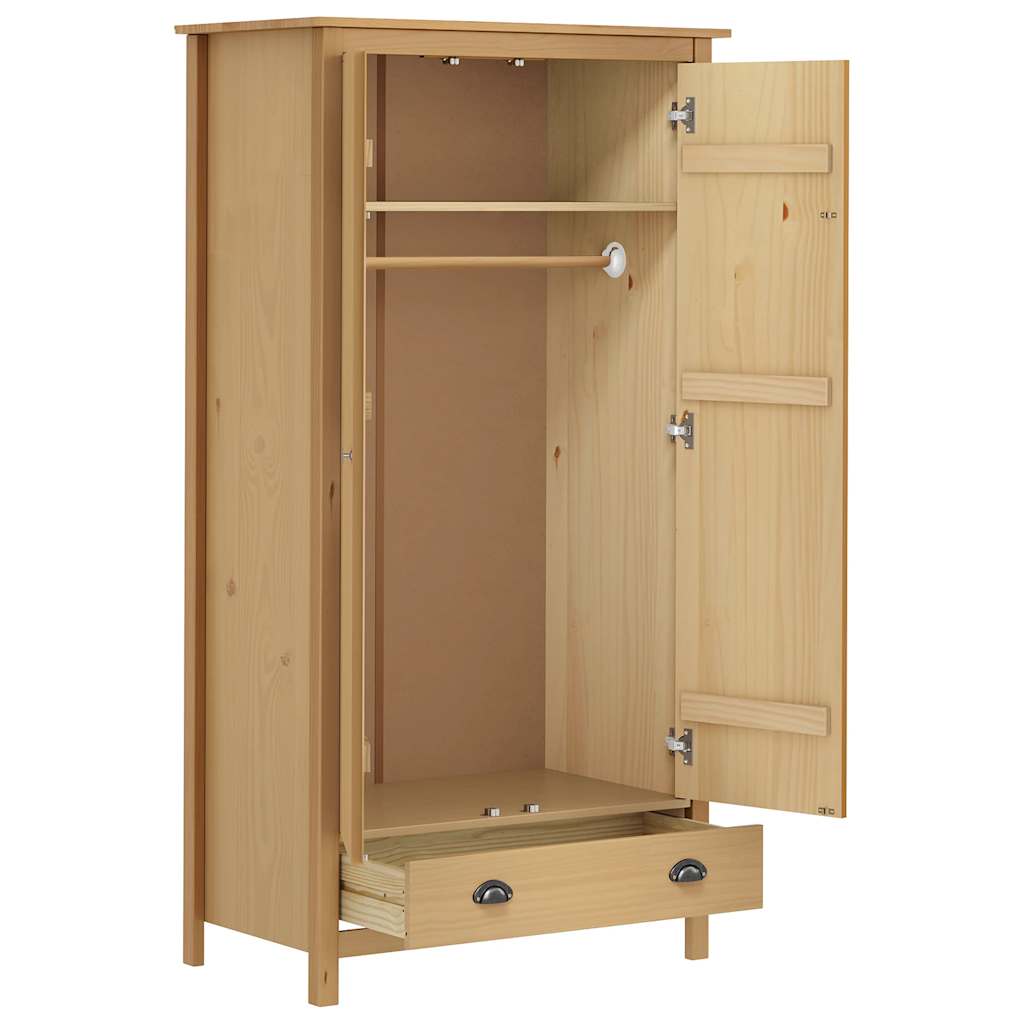 Moderner Kleiderschrank - Schlafzimmerschrank - Garderobenschrank - 89 x 170 cm