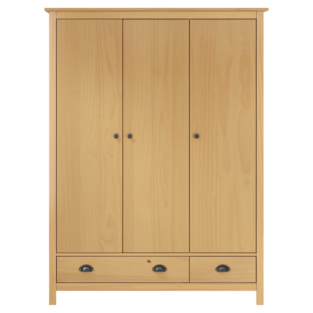 Geräumiger Schlafzimmerschrank - Kleiderschrank - 3 Türen - 127 x 50 x 170 cm