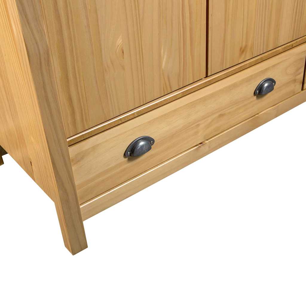Geräumiger Schlafzimmerschrank - Kleiderschrank - 3 Türen - 127 x 50 x 170 cm