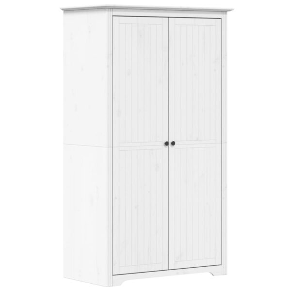 Französischer Kleiderschrank - Schlafzimmerschrank - Kiefernholz - 99x53,5x173cm