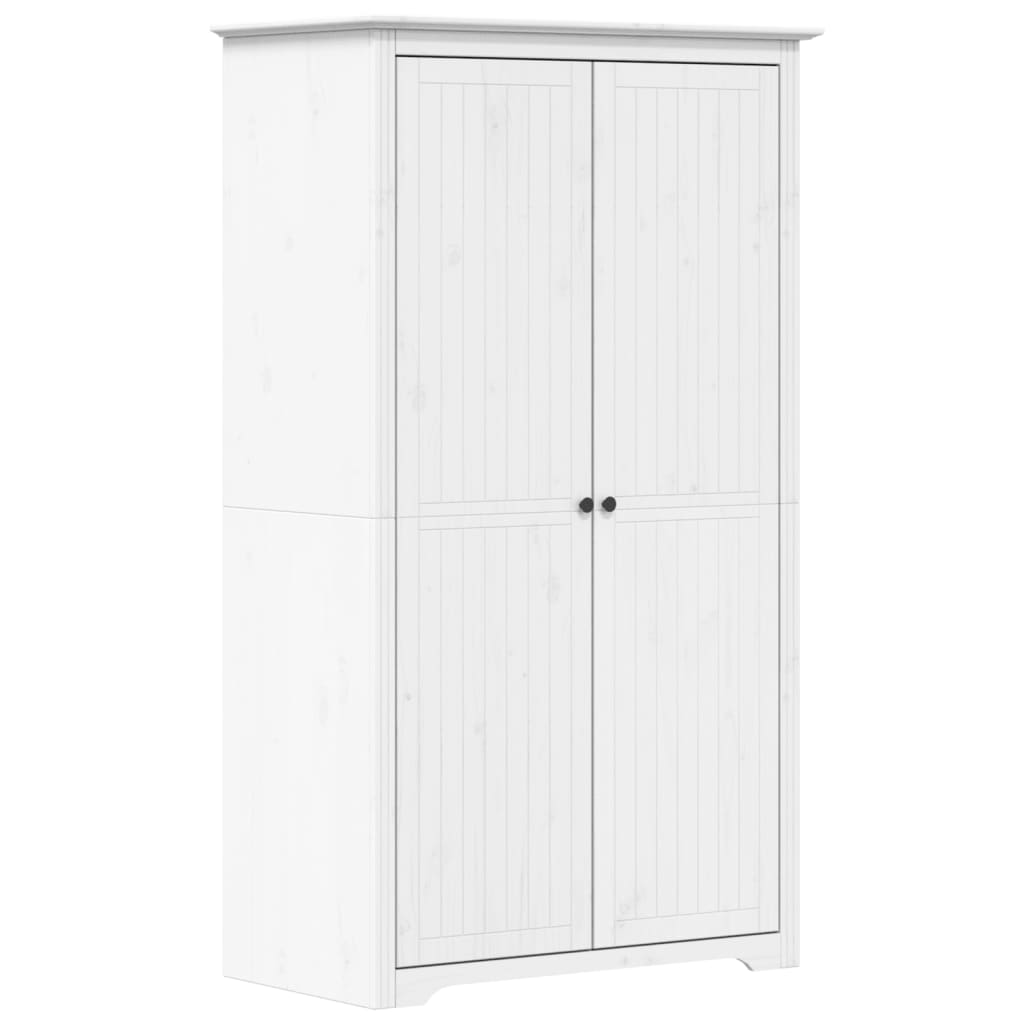 Französischer Kleiderschrank - Schlafzimmerschrank - Kiefernholz - 99x53,5x173cm