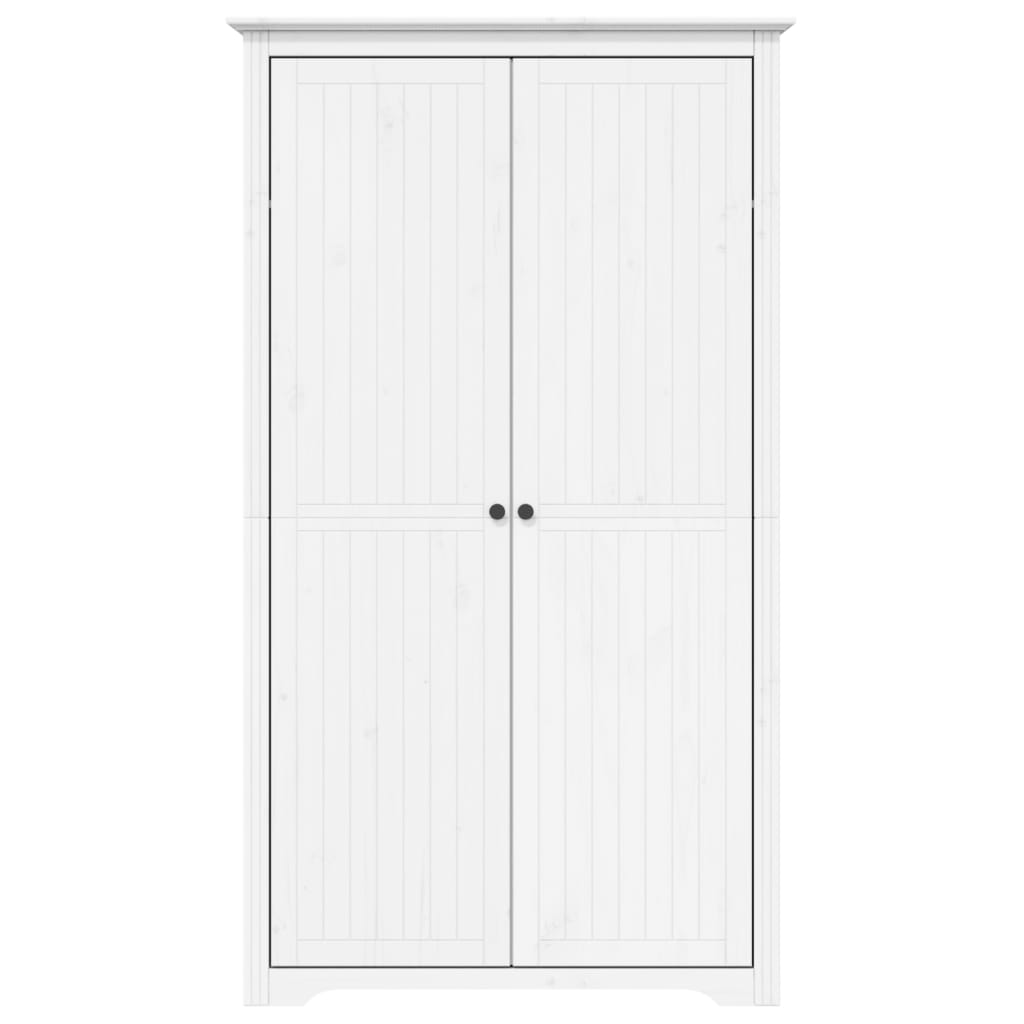Französischer Kleiderschrank - Schlafzimmerschrank - Kiefernholz - 99x53,5x173cm
