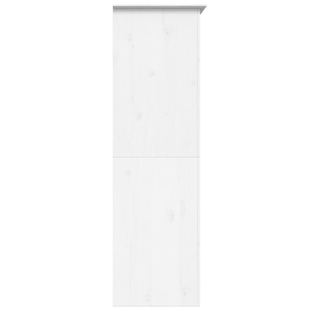 Französischer Kleiderschrank - Schlafzimmerschrank - Kiefernholz - 99x53,5x173cm