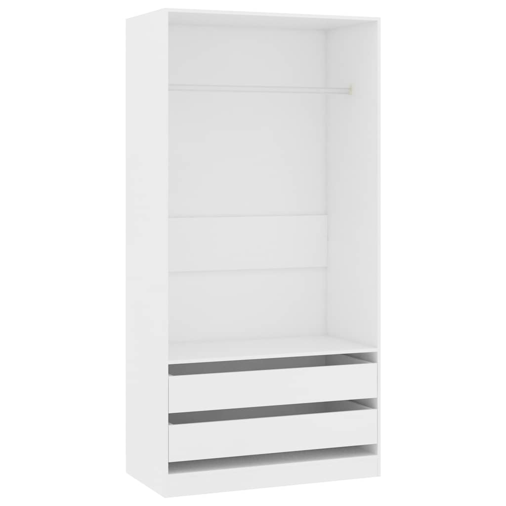 Offener Schlafzimmerschrank - Kleiderschrank - Garderobenschrank - 100x50x200 cm