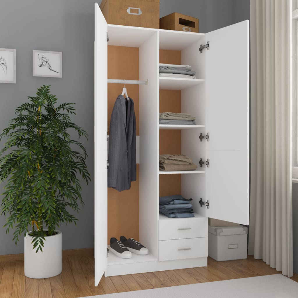 Kleiderschrank - Garderobenschrank - Schlafzimmerschrank - 80 x 52 x 180 cm