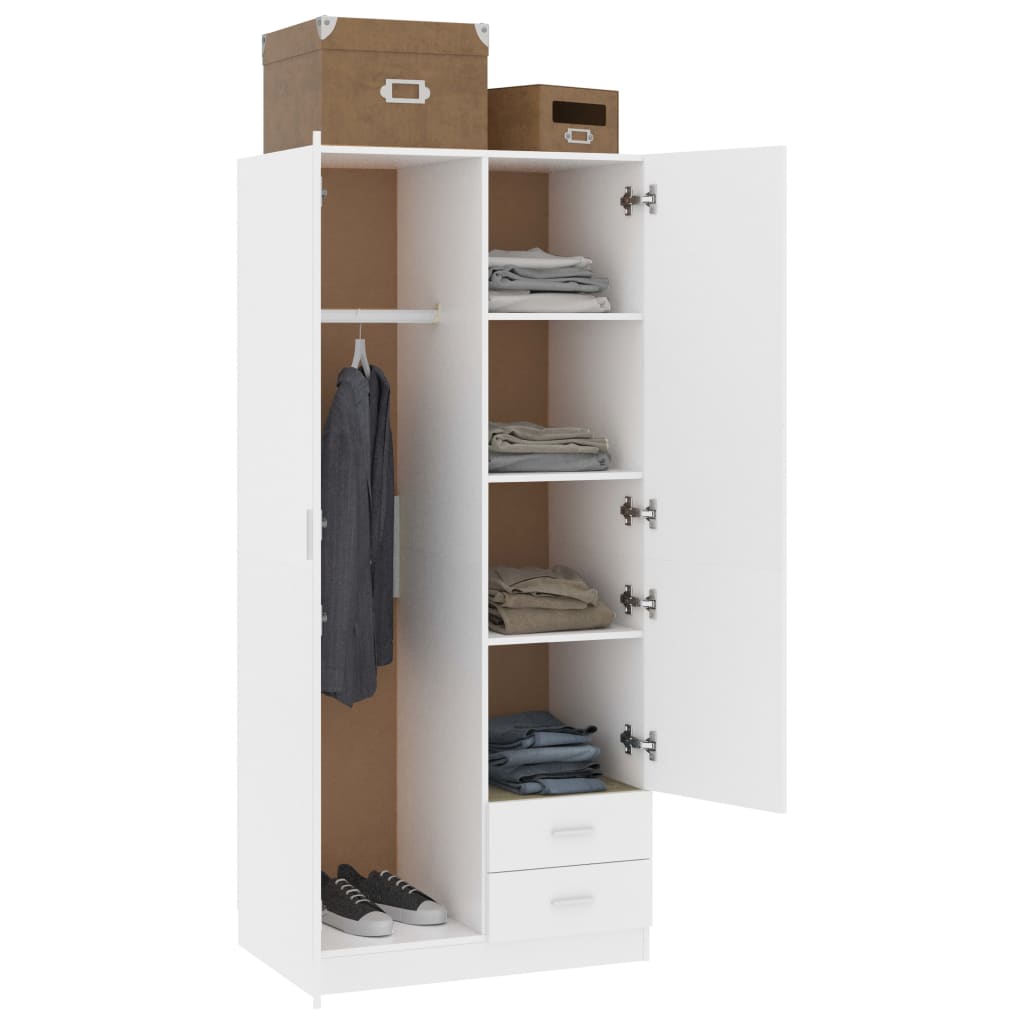 Kleiderschrank - Garderobenschrank - Schlafzimmerschrank - 80 x 52 x 180 cm
