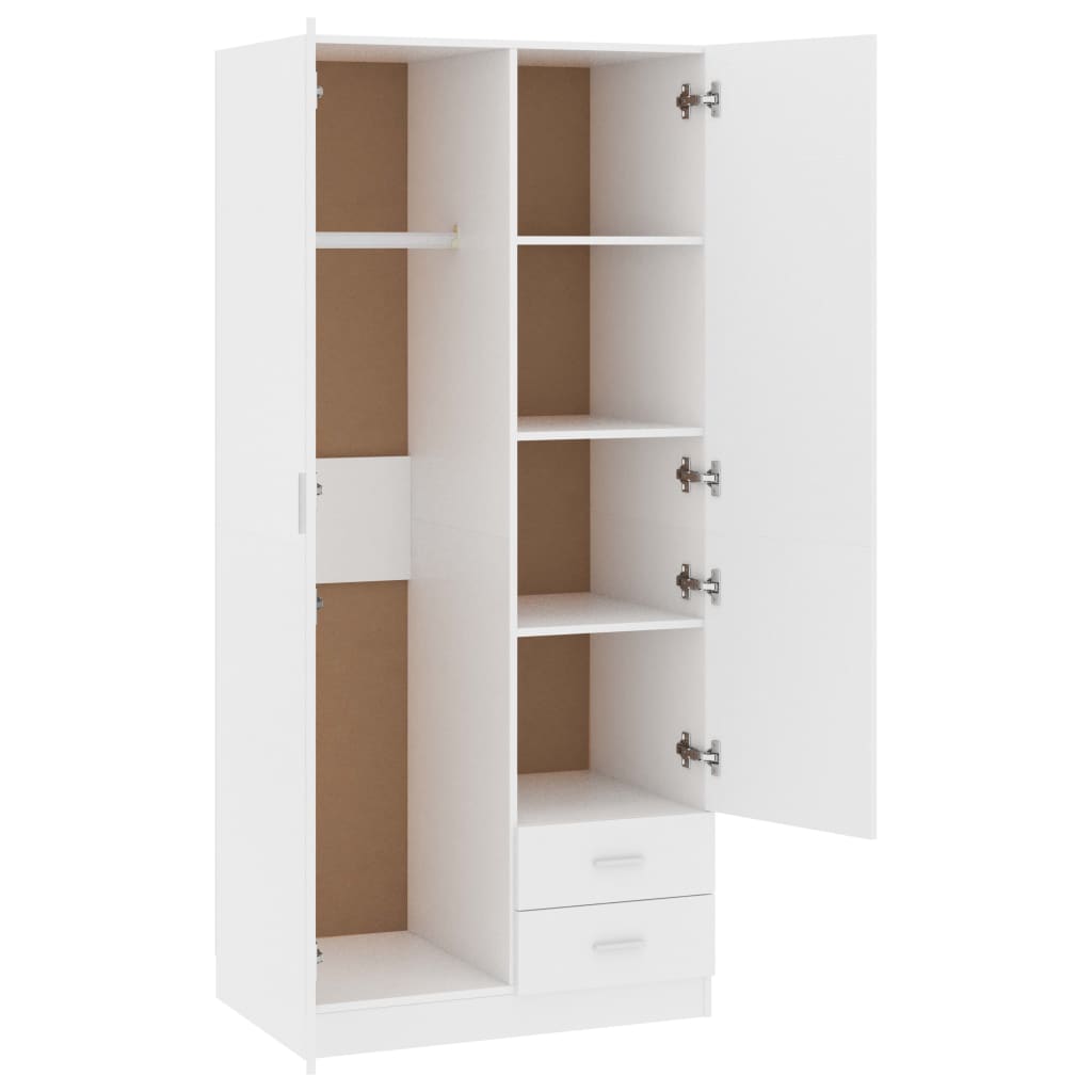 Kleiderschrank - Garderobenschrank - Schlafzimmerschrank - 80 x 52 x 180 cm