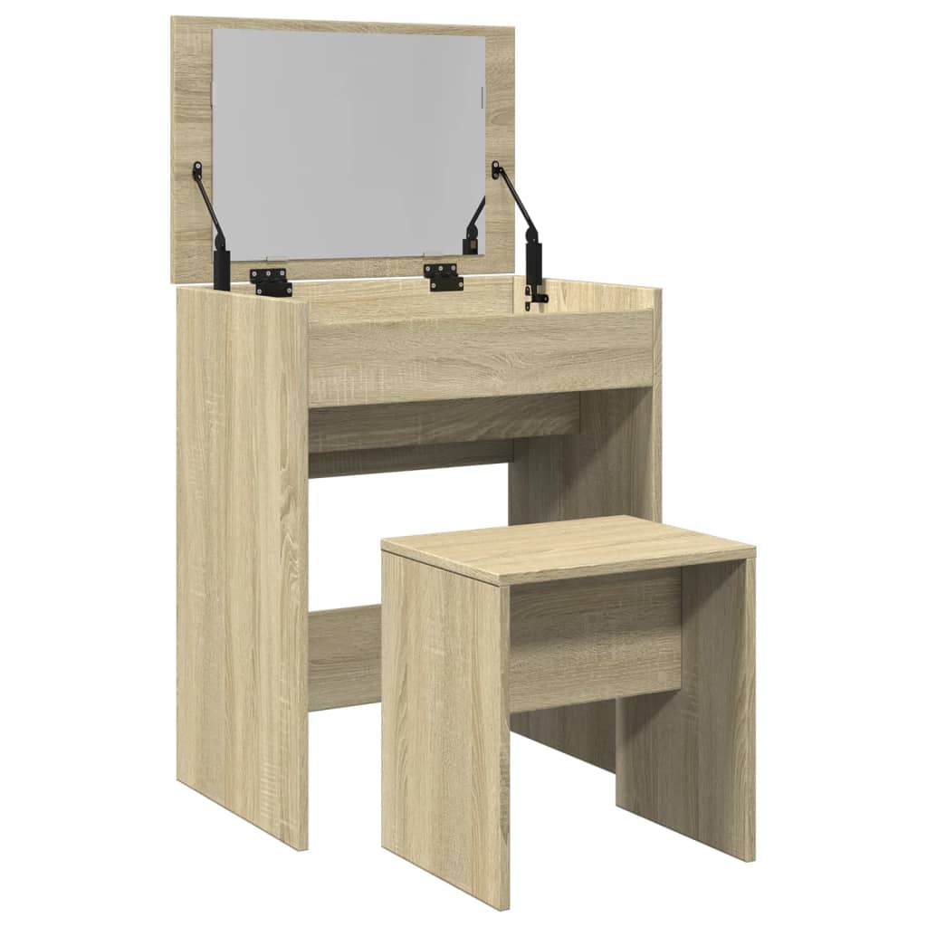 Kleiner Schminktisch - Kosmetiktisch - Frisiertisch - Makeuptisch - mit Sitzbank