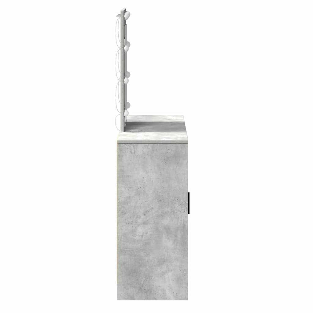 Eleganter Schminktisch mit LED - Makeuptisch - Frisiertisch - 102 x 33 x 135 cm