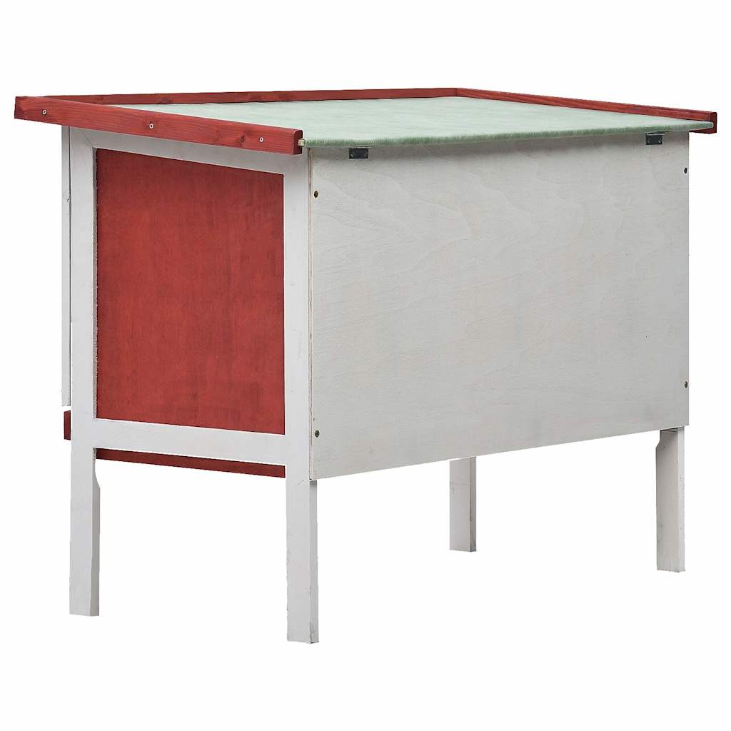 Kaninchenstall aus Holz - Kleintierhaus - Hasenstall - Kleintierstall - Farbwahl