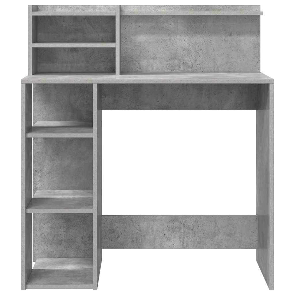 Schreibtisch - Regalschreibtisch - Homeoffice - PC-Tisch - 90 x 48 x 101.5 cm