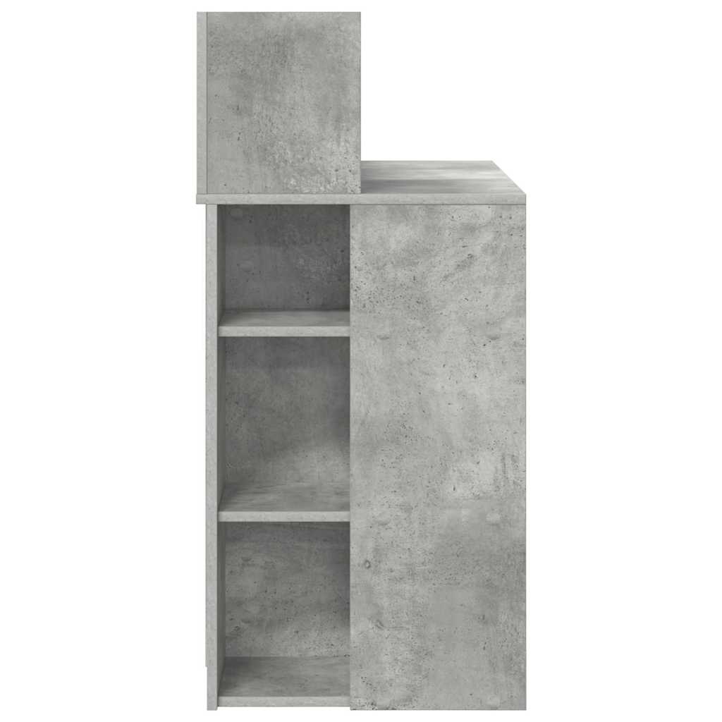 Schreibtisch - Regalschreibtisch - Homeoffice - PC-Tisch - 90 x 48 x 101.5 cm