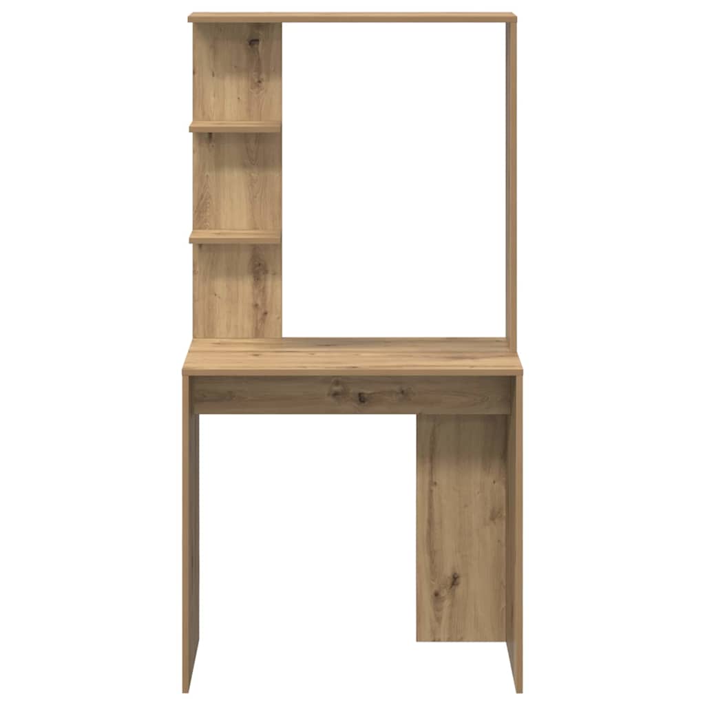 Schreibtisch - Regalschreibtisch - Homeoffice - Bürotisch - 78,5 x 37 x 154,5 cm