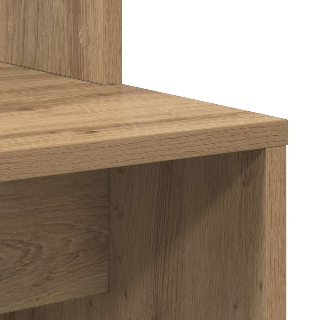Schreibtisch - Regalschreibtisch - Homeoffice - Bürotisch - 78,5 x 37 x 154,5 cm