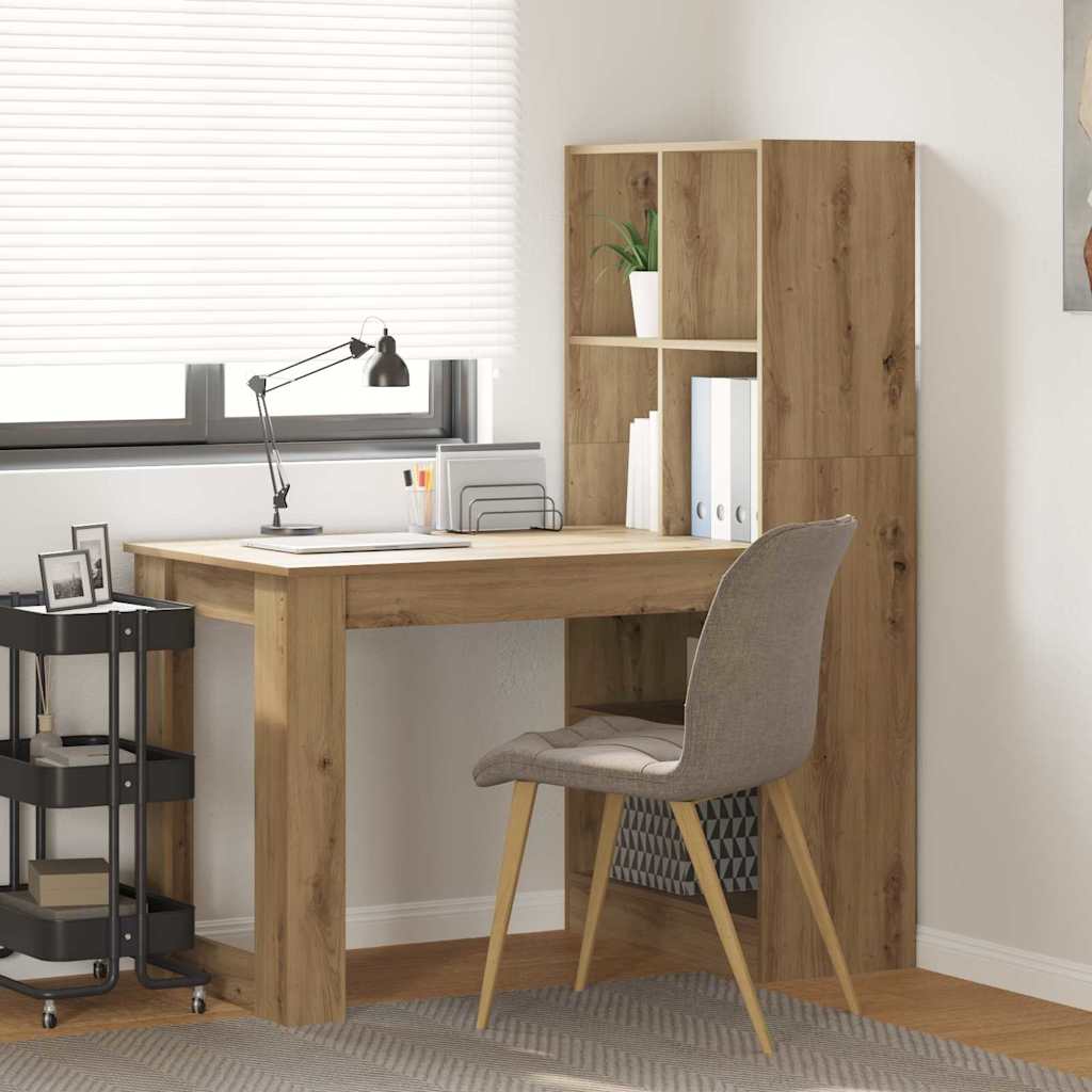Schreibtisch - Bürotisch - Workstation - Homeoffice - Computertisch - 122x145 cm
