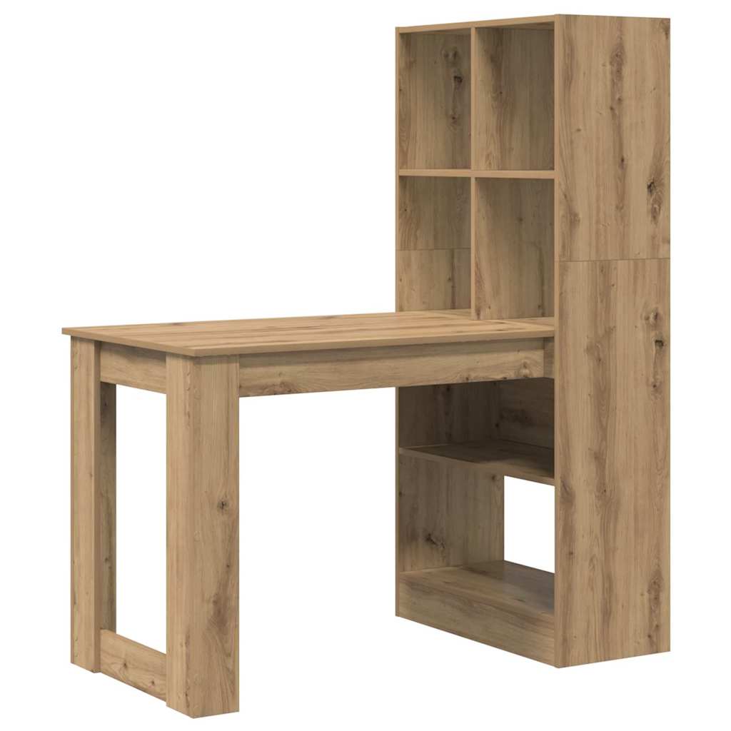 Schreibtisch - Bürotisch - Workstation - Homeoffice - Computertisch - 122x145 cm