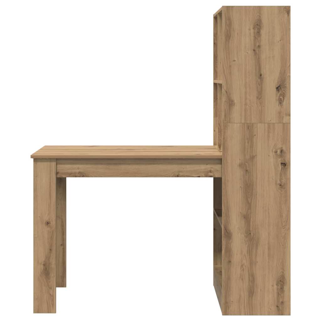 Schreibtisch - Bürotisch - Workstation - Homeoffice - Computertisch - 122x145 cm