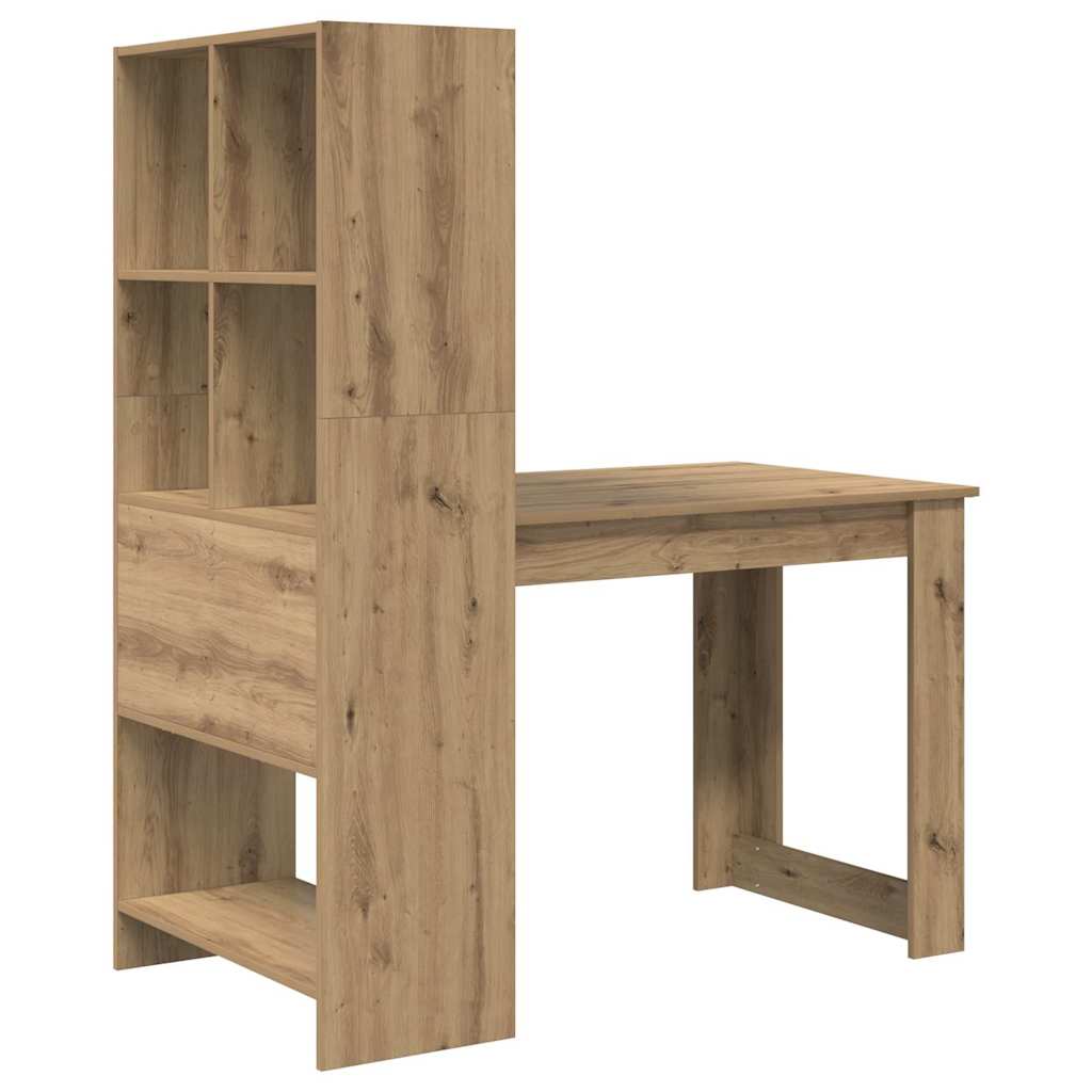 Schreibtisch - Bürotisch - Workstation - Homeoffice - Computertisch - 122x145 cm