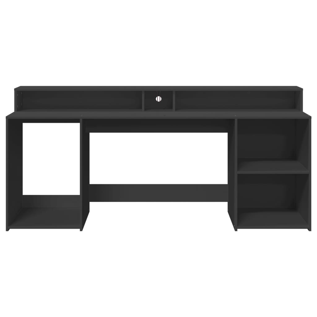 Schreibtisch - LED Desk - Gaming Desk - Computertisch - Homeoffice - 200 x 55 cm