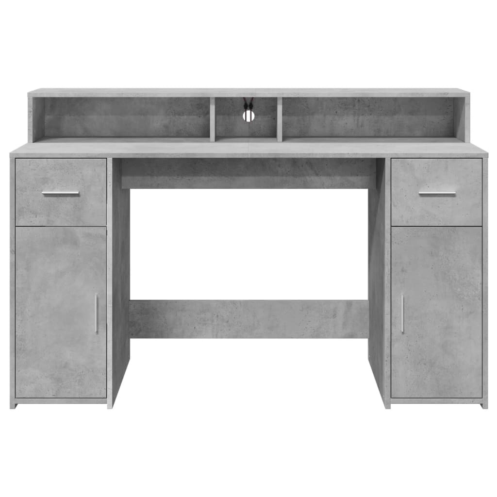 Schreibtisch - LED Desk - Computertisch - PC-Tisch - Gaming -140 x 55 x 91 cm