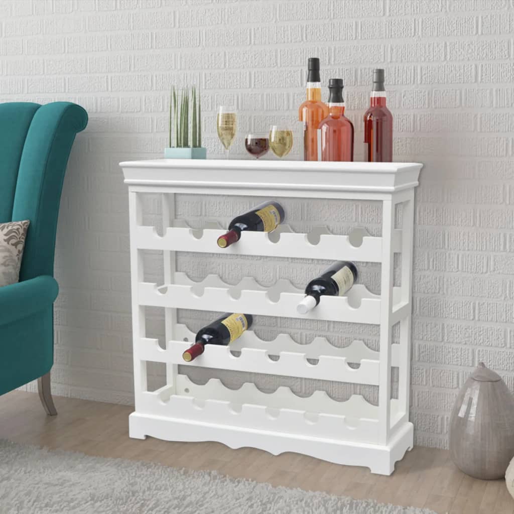 Weinregal - 24 Flaschen - Weinschrank - Flaschenhalter - Hausbar - 70 x 70,2 cm