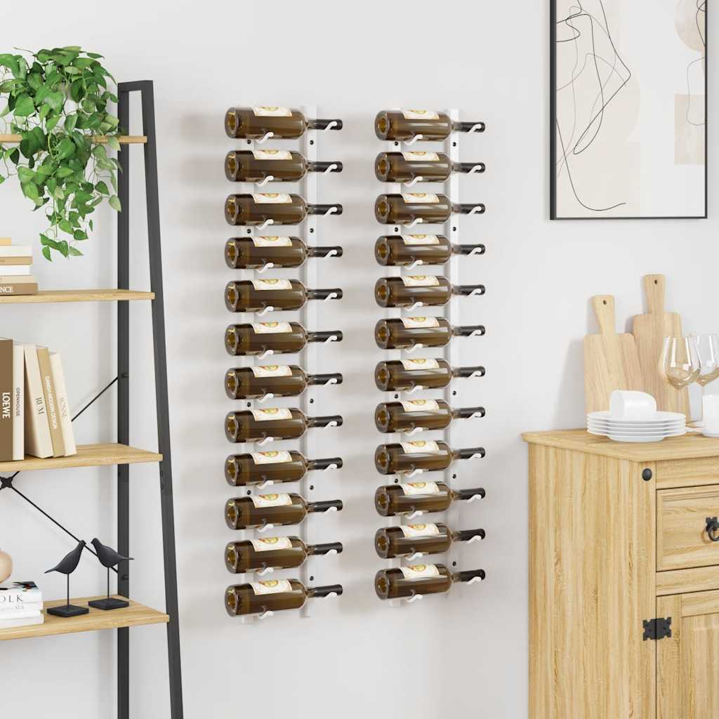 Weinregal - Flaschenständer - Regal für Weinflaschen - Wandregal - Weingestell