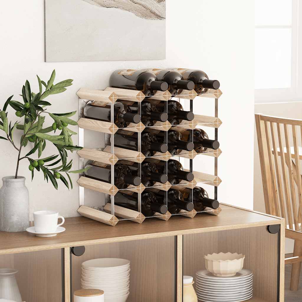 Weinregal - Flaschenregal - Weinflaschenständer - Weinlagerung - Holzregal