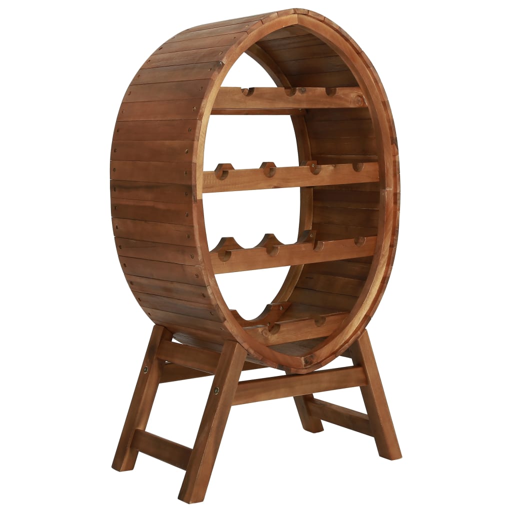 Weinregal - Flaschenhalter - Regal für Weinflaschen - Holzregal - Flaschenregal