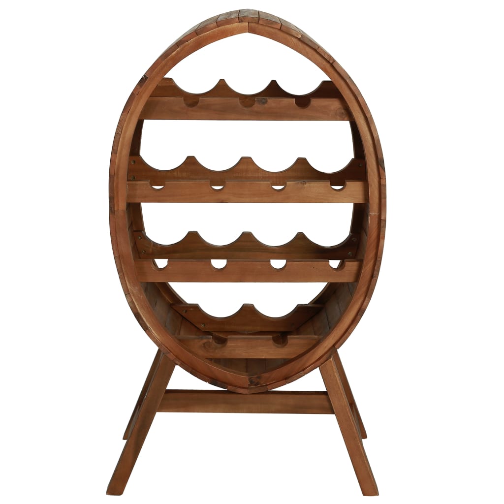 Weinregal - Flaschenhalter - Regal für Weinflaschen - Holzregal - Flaschenregal