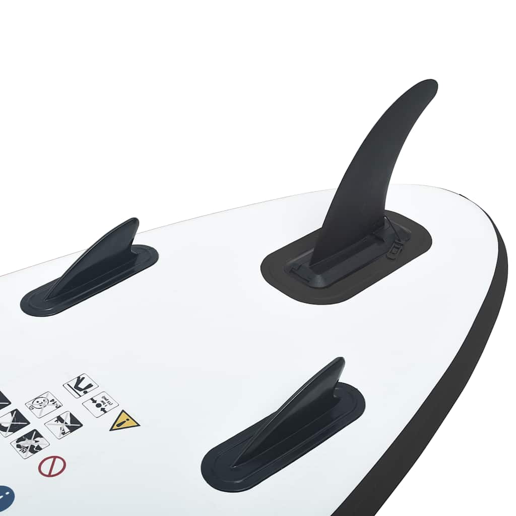Aufblasbares SUP Board - Stand Up Paddleboard - Surfboard - inkl Zubehör - 360cm