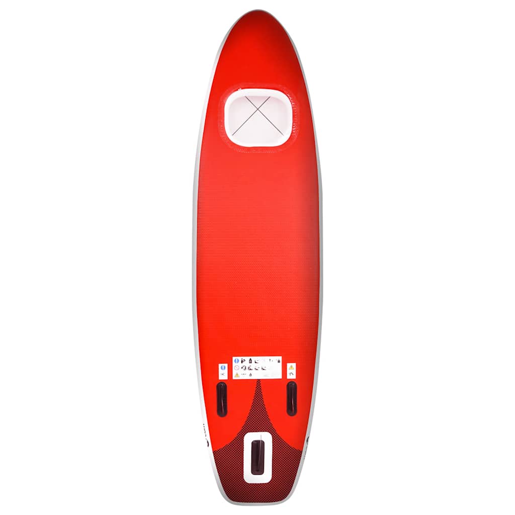 Stand Up Paddleboard - aufblasbar - mit Sitz & Fenster - Paddleboard Set - 300cm