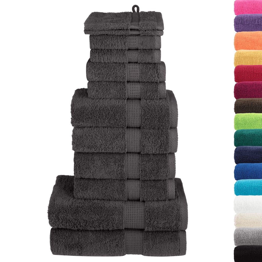 Waschlappen - Seifentuch - Gästehandtuch - Duschtuch - Handtuch - 12-teilig