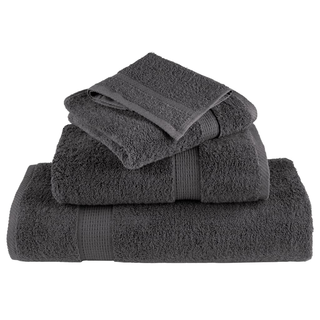 8 tlg. Premium-Handtuch-Set - Gästehandtuch - Handtuch - Duschtuch - Farbwahl