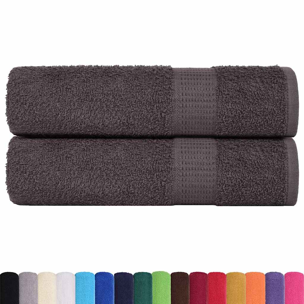 2 x Badetuch - FROGN - Duschtuch - Strandtuch - reine Baumwolle - Farbwahl