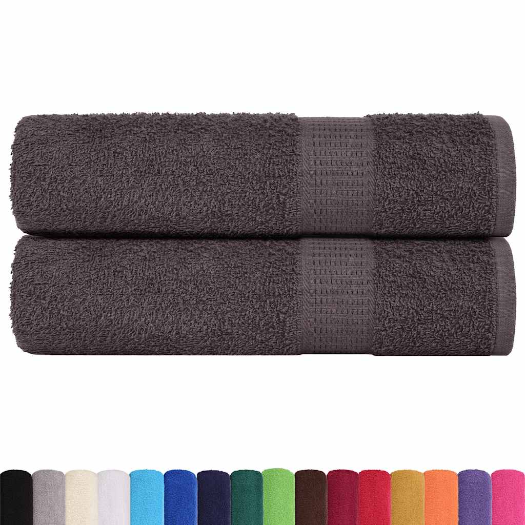 2 x Duschtuch - Badehandtuch - Badetuch - Strandtuch - 100% Baumwolle - Farbwahl