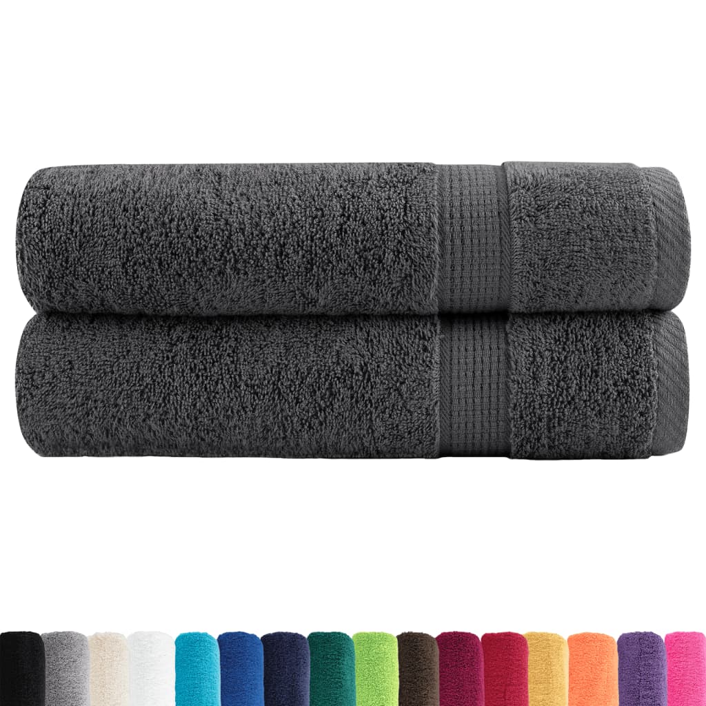 2 x Premium Badetücher - Strandtuch - Duschtuch - Handtuch - 100% Baumwolle