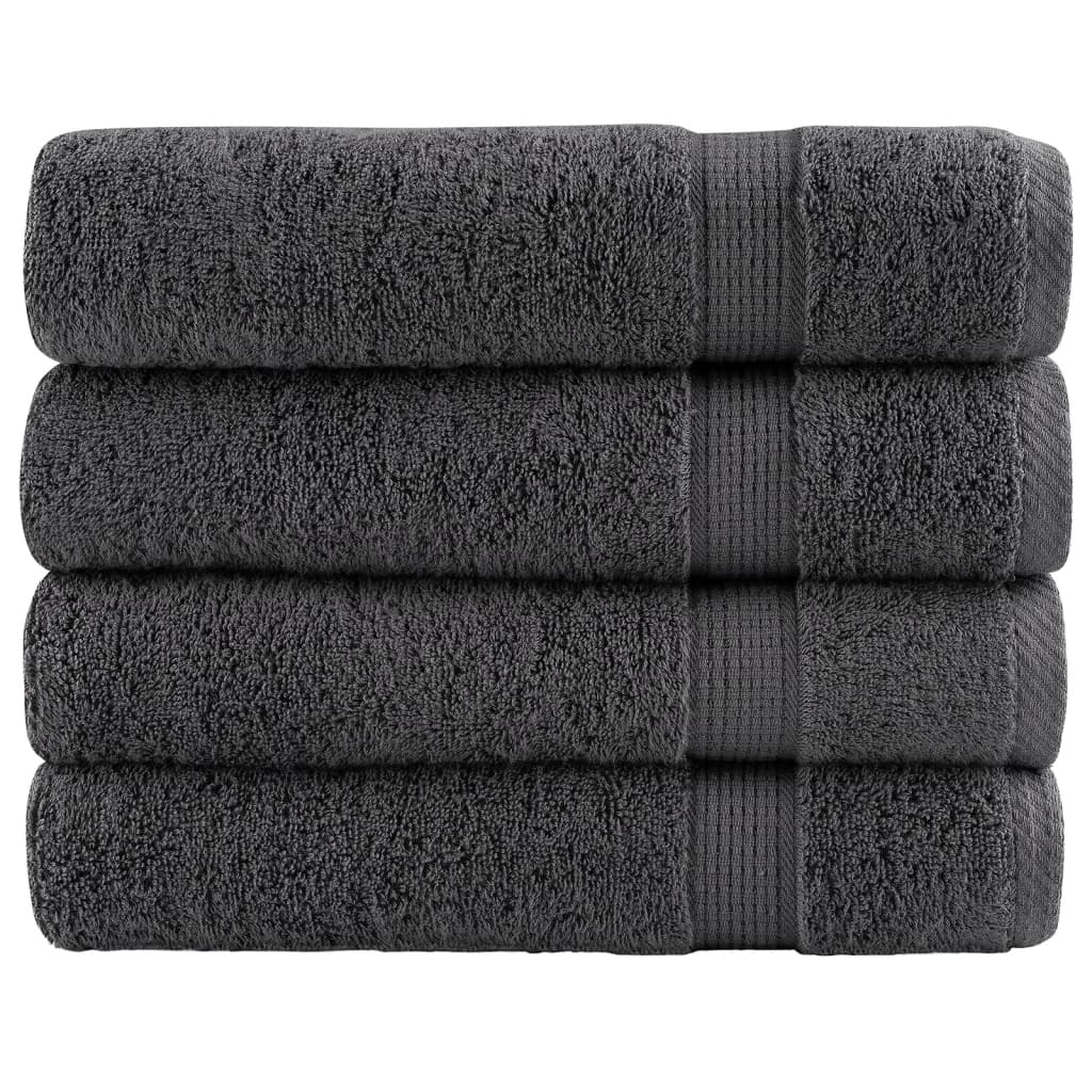 4 x Premium Badetücher - Strandtuch - Duschtuch - Handtuch - 100% Baumwolle