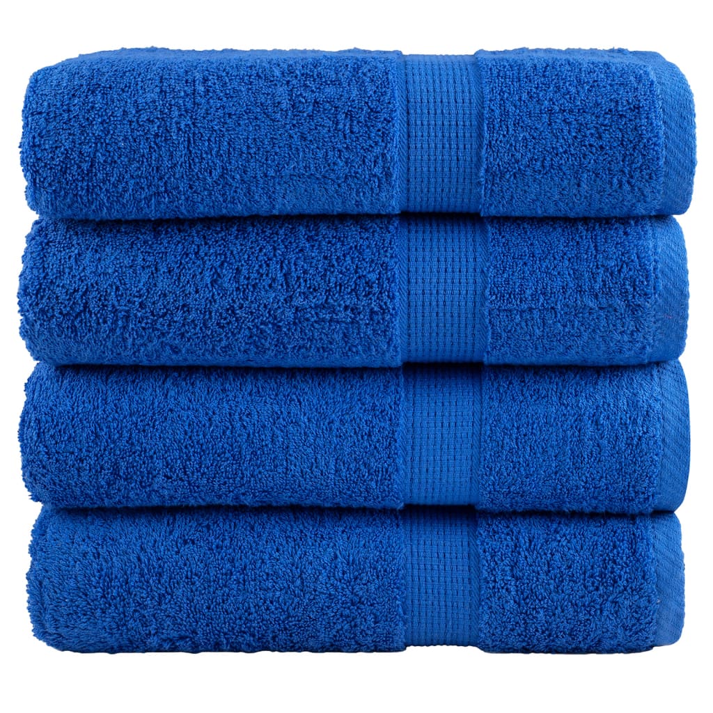 4 x Premium Duschtücher - Badehandtuch - Strandtuch - Handtuch - 100% Baumwolle