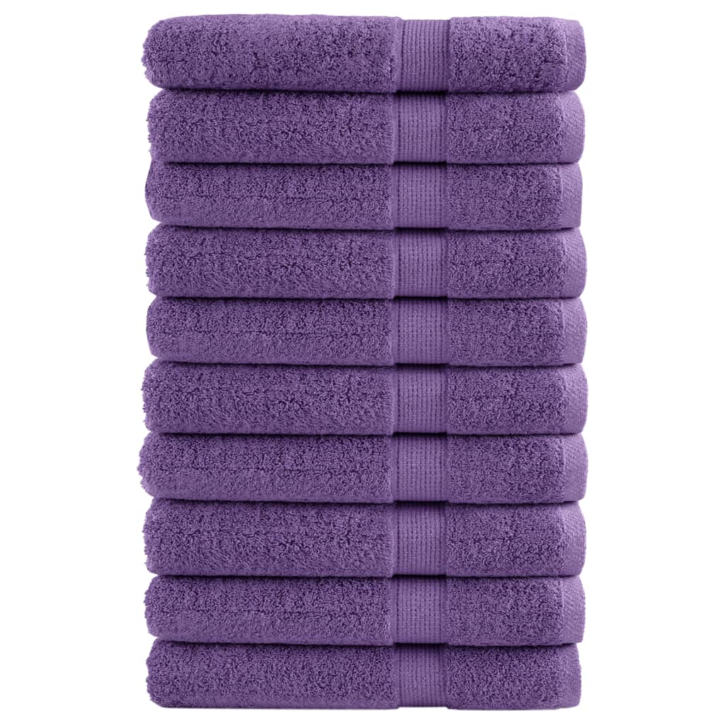 10er Set Saunatücher - Duschhandtuch - Badehandtuch - Strandtuch - Baumwolle