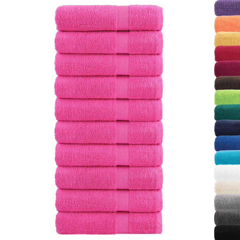 10 x Premium Duschtuch - Badehandtuch - Strandtuch - Handtuch - 100% Baumwolle