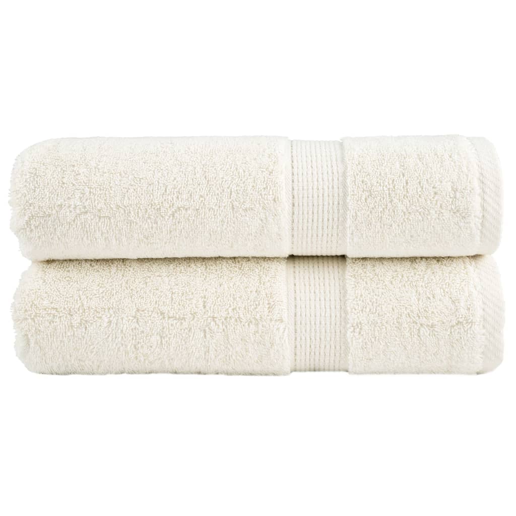 2 x Premium Duschtuch - Badehandtuch - Strandtuch - Handtuch - 100% Baumwolle