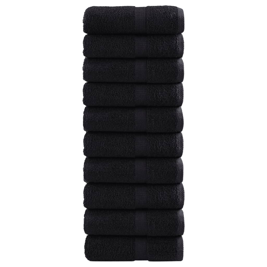 10 x Premium-Gästetuch - Handtuch - Gästehandtuch - Gesichtstuch - Baumwolle