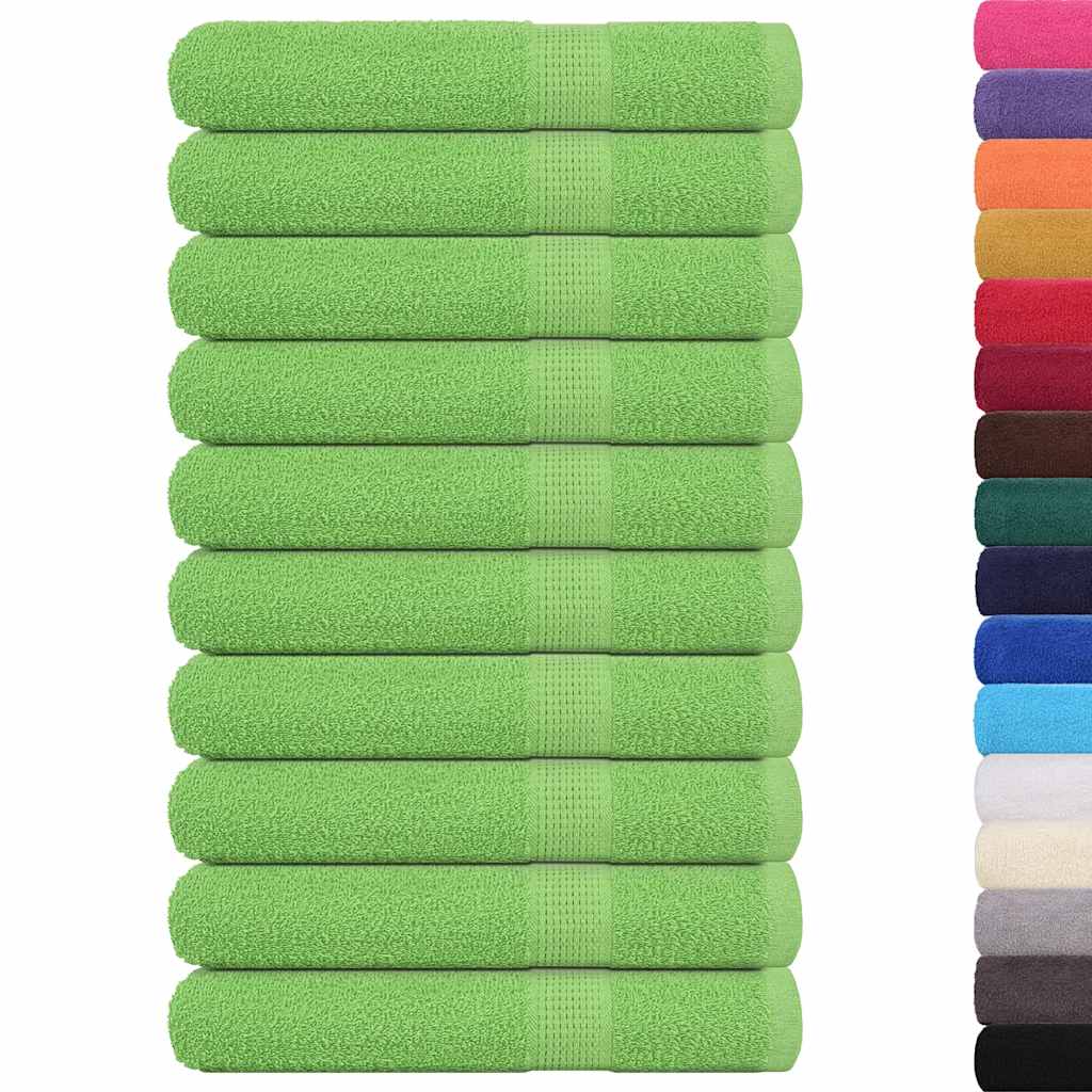 10er-Pack Saunatücher - Handtuch - Badetuch - Saunatuch - Strandtuch - Baumwolle