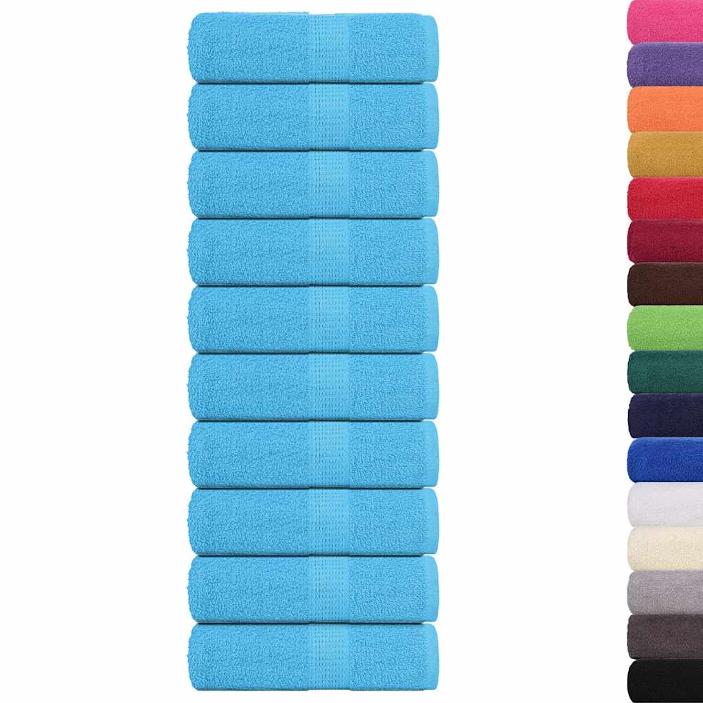 10er-Set Waschlappen - Waschtücher - Gesichtstücher - Handtuch - 100% Baumwolle