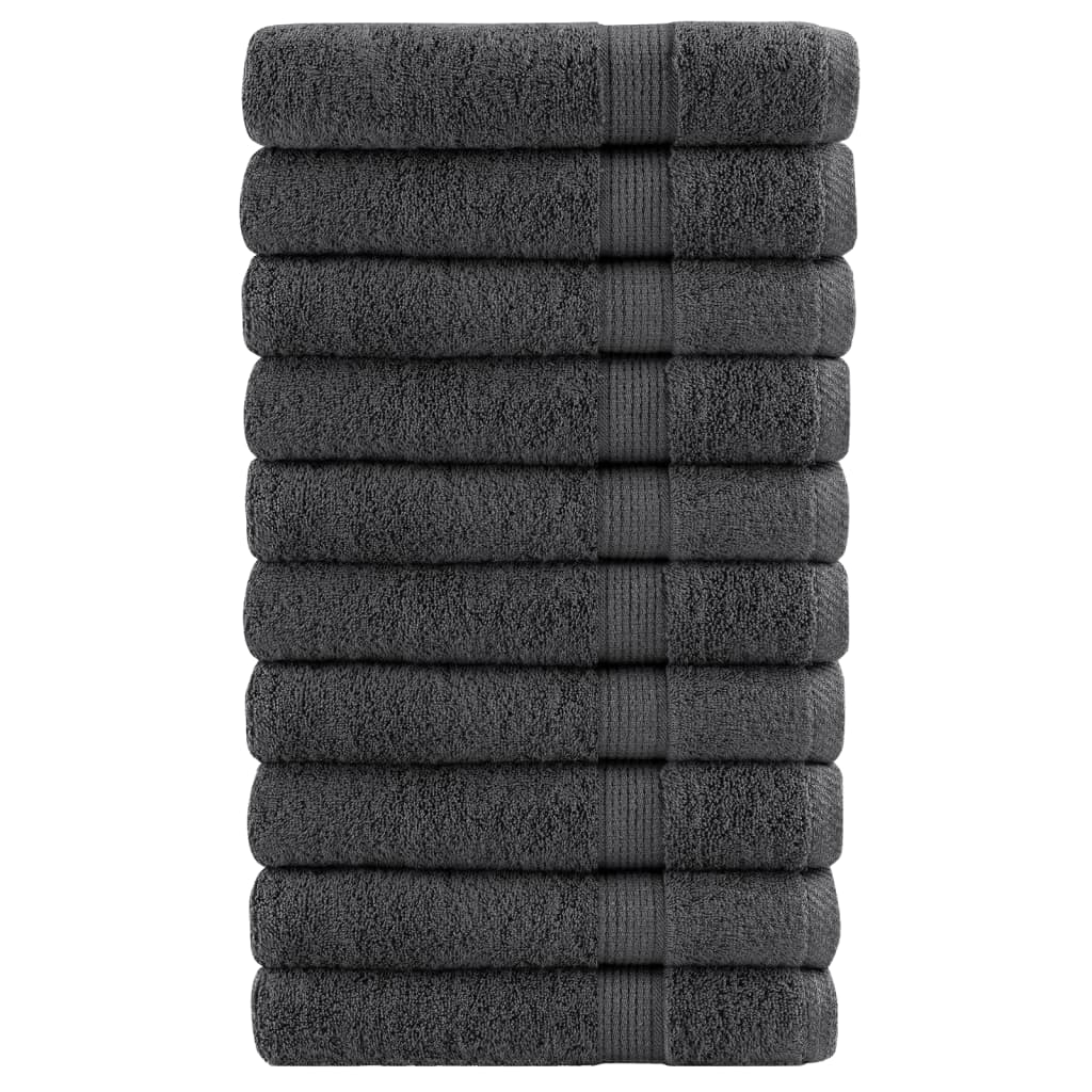 10 x Premium Saunatuch - Badehandtuch - Strandtuch - Duschtuch - 100% Baumwolle