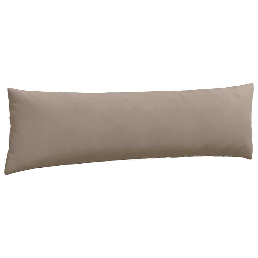 Längliche Sofakissen im 2er Set aus glattem Stoff für elegante Wohnräume 145cm