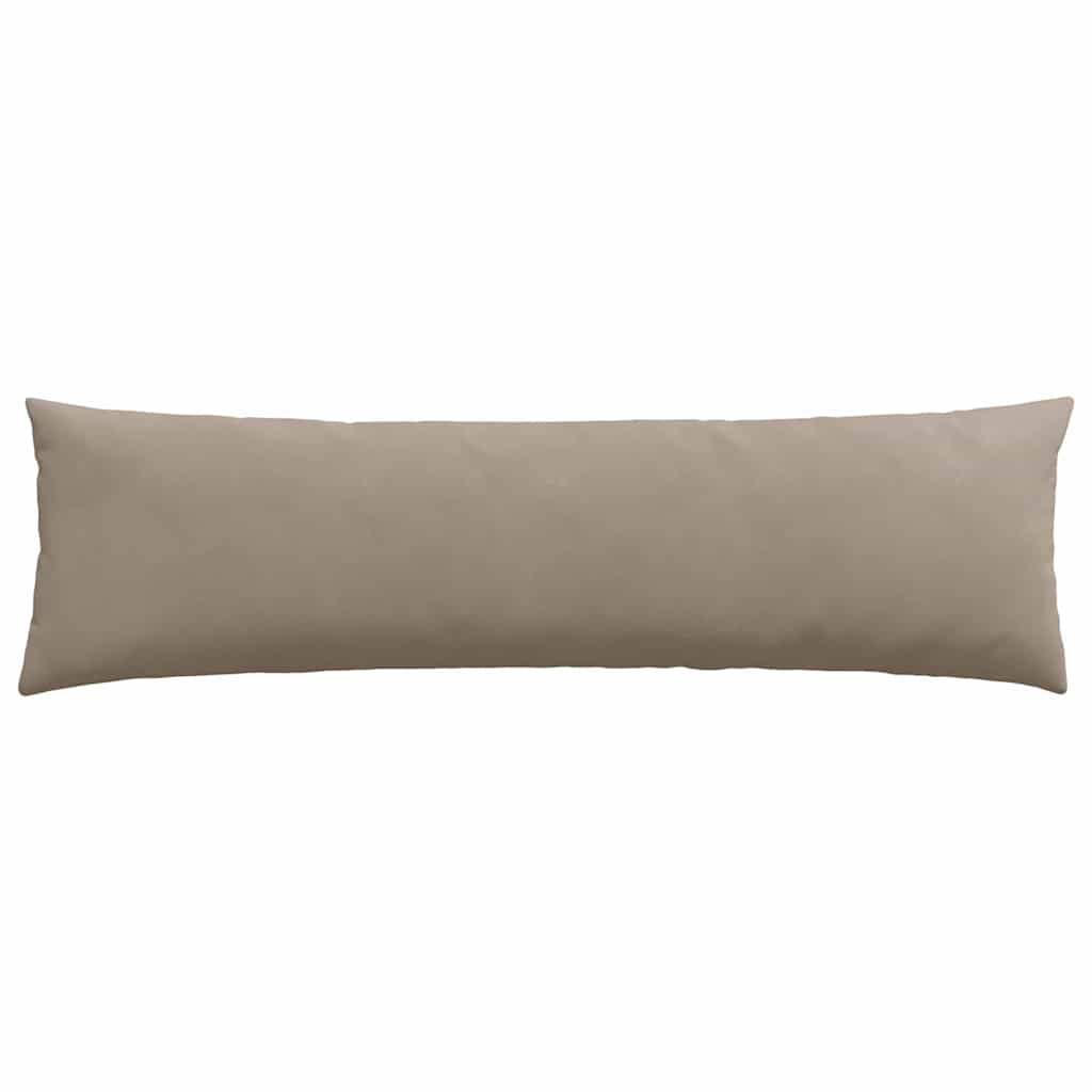 Längliche Sofakissen im 2er Set aus glattem Stoff für elegante Wohnräume 145cm