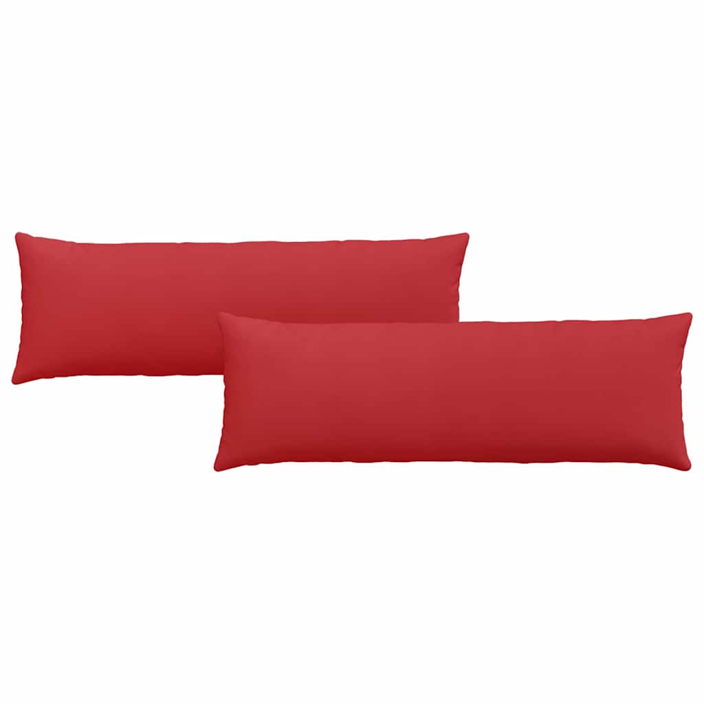 Dekorative, zeitlose Sofakissen im 2er Set mit modernem Stoffdesign 120 x 40 cm